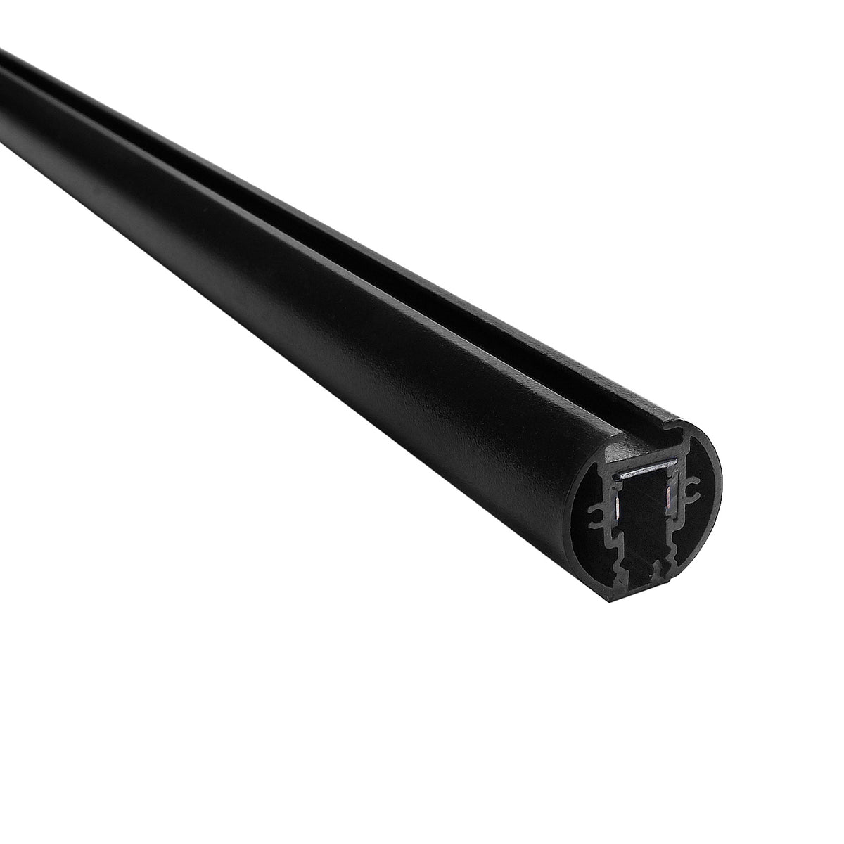 Szyna Magnetyczna Natynkowa okrągła UN5-O Micro Magnetic 200cm czarna | DML1553