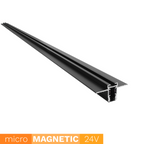 Szyna Magnetyczna podtynkowa UN5-D Micro Magnetic 100cm czarna | DML1548