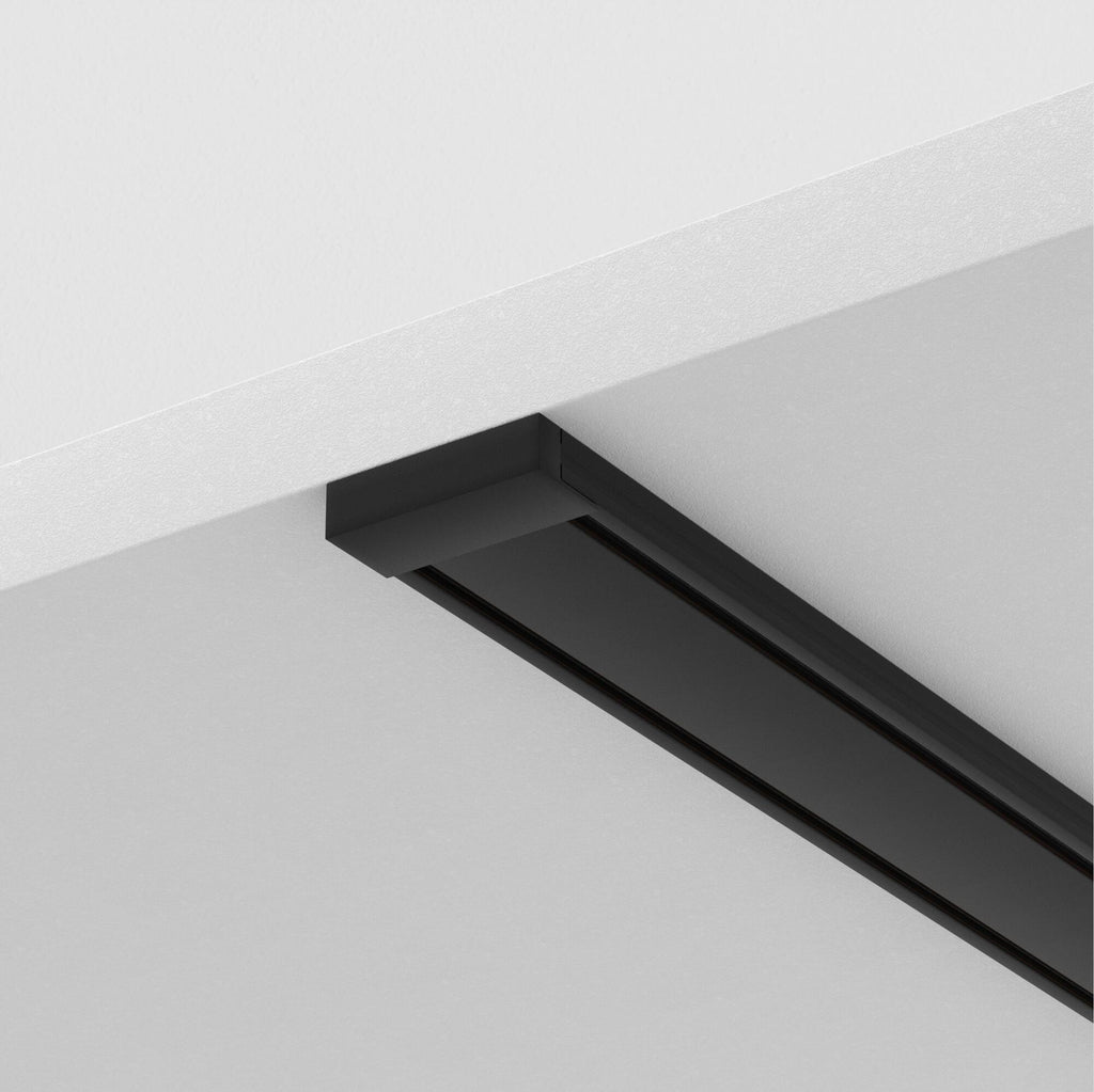 Szyna zbiorcza górna do oświetlenia szynowego Technical Busbar trunkings Radity - x TRX084-111B | Czarny