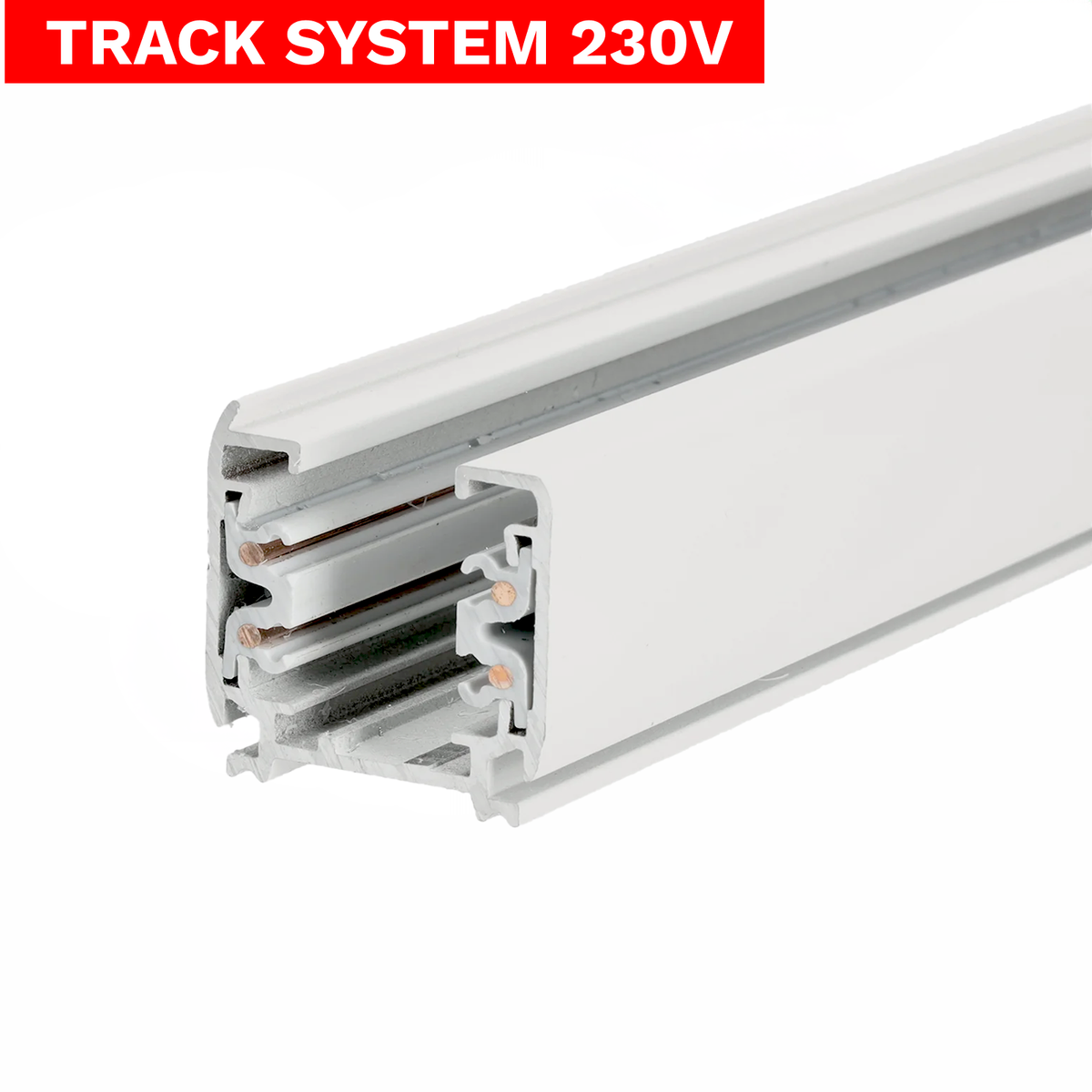Szynoprzewód 3 fazowy Track System LL-DX 200cm biały | DML1525