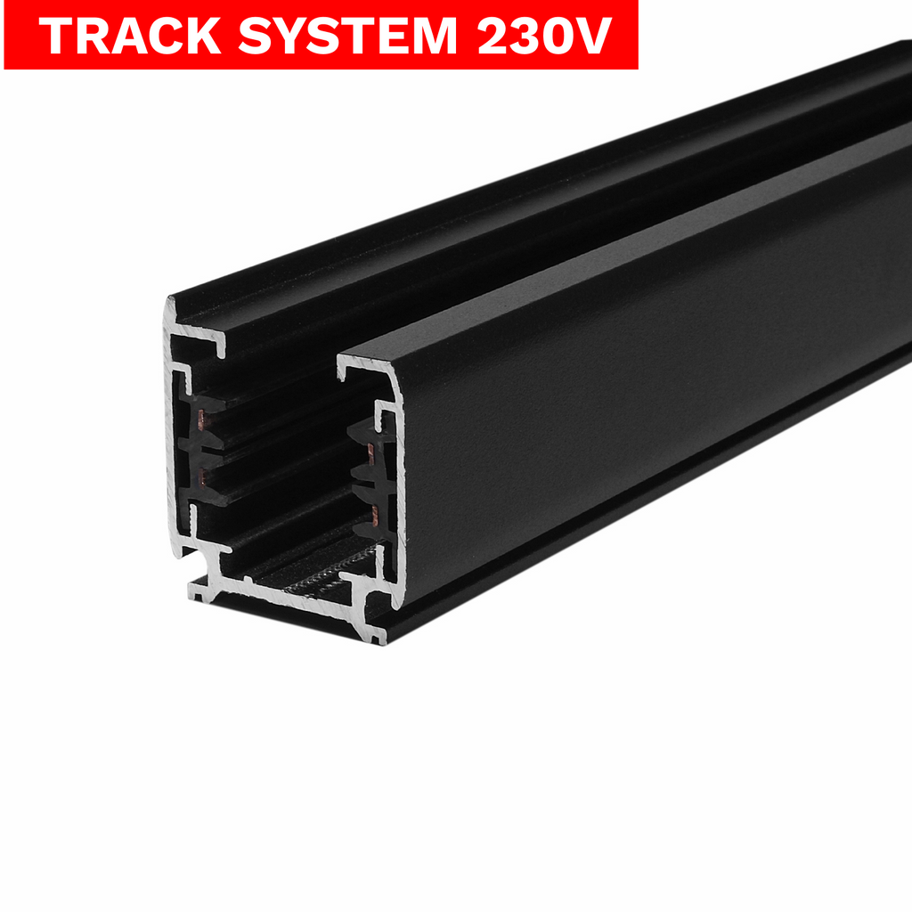 Szynoprzewód 3 fazowy Track System LL-DX 200cm czarny | DML1524