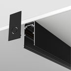 Szynoprzewody natynkowe/podwieszane do oświetlenia szynowego Technical Busbar trunkings Exility IP20 x TRX034-411B | Czarny