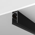 Szynoprzewody natynkowe/podwieszane do oświetlenia szynowego Technical Busbar trunkings Exility IP20 x TRX034-411B | Czarny