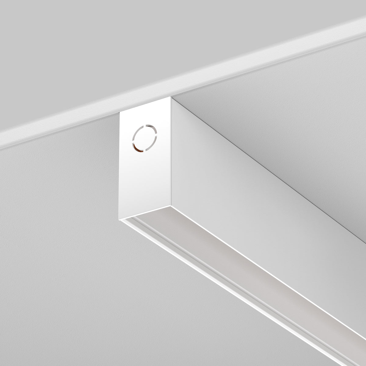 Szynoprzewody natynkowe/podwieszane do oświetlenia szynowego Technical Busbar trunkings Exility IP20 x TRX034-412W | Biały