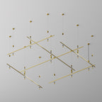 Szynoprzewody natynkowe/podwieszane do oświetlenia szynowego Technical Busbar trunkings Flarity IP20 x TRX154-112BS | Mosiądz