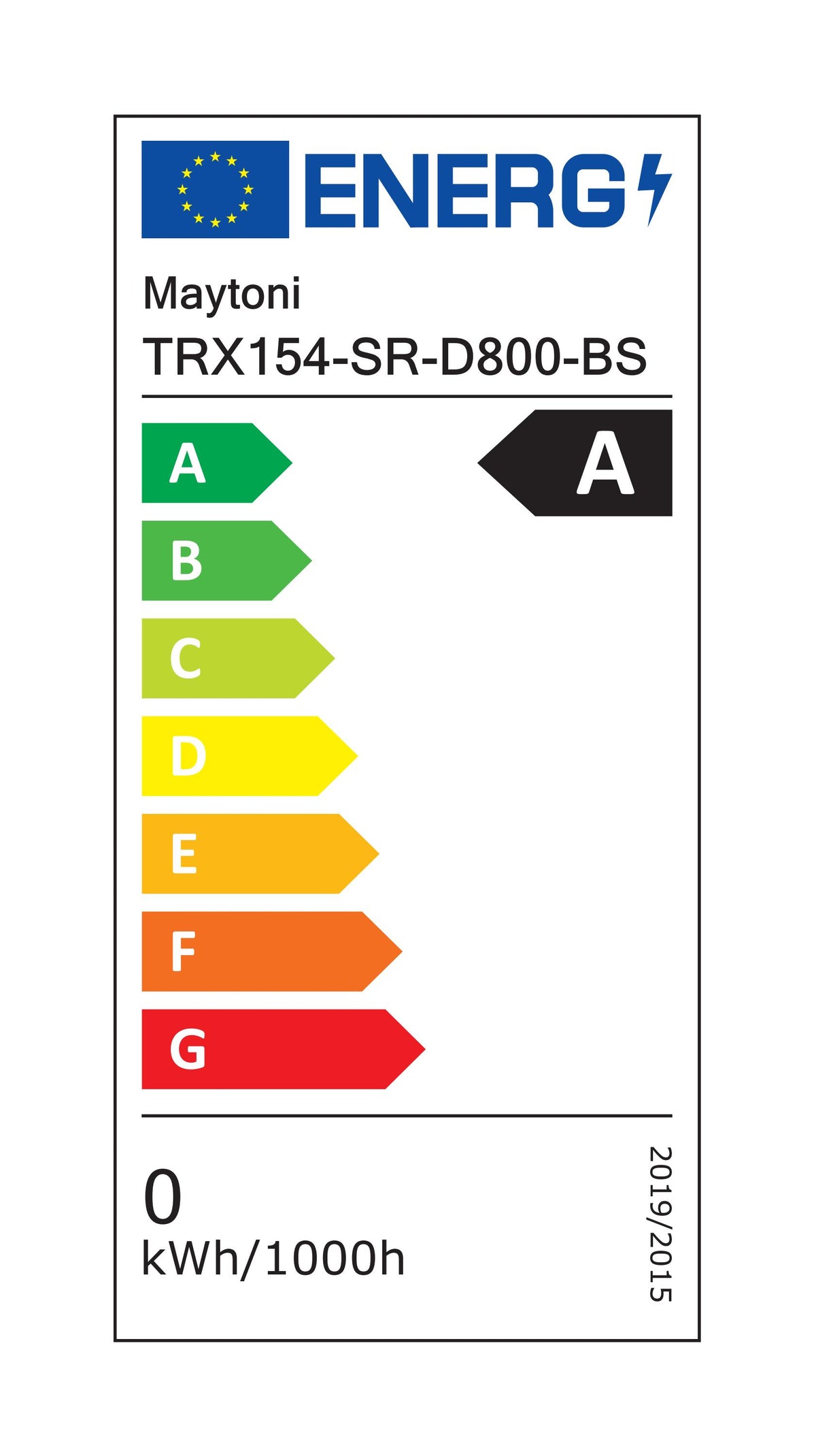 Szynoprzewody natynkowe/podwieszane do oświetlenia szynowego Technical Busbar trunkings Flarity IP20 x TRX154-SR-D800-BS | Mosiądz