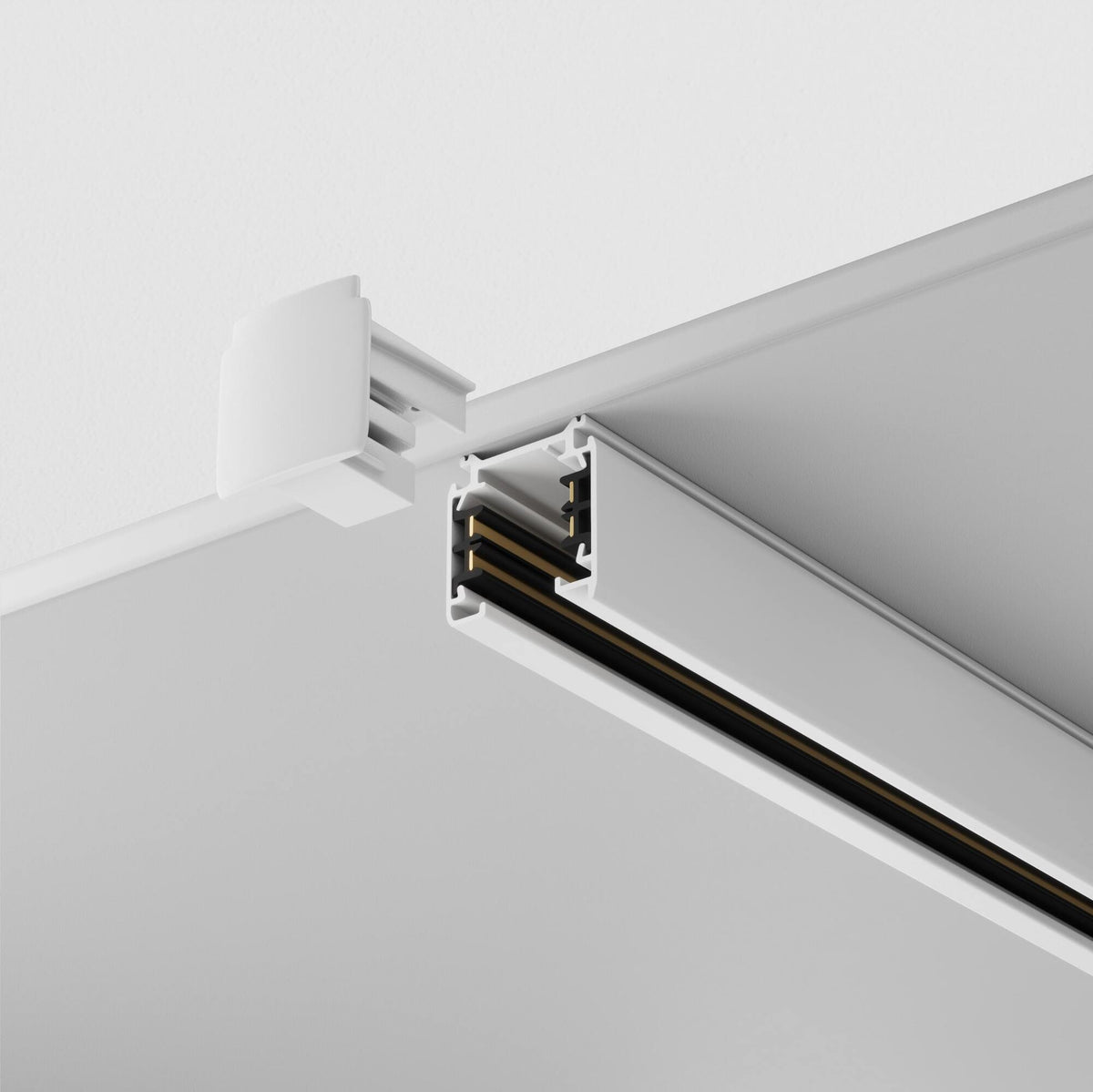 Szynoprzewody natynkowe/podwieszane do oświetlenia szynowego Technical Busbar trunkings Trinity IP20 x TRX005-311W | Biały