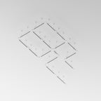 Szynoprzewody natynkowe/podwieszane do oświetlenia szynowego Technical Busbar trunkings Trinity IP20 x TRX005-311W | Biały