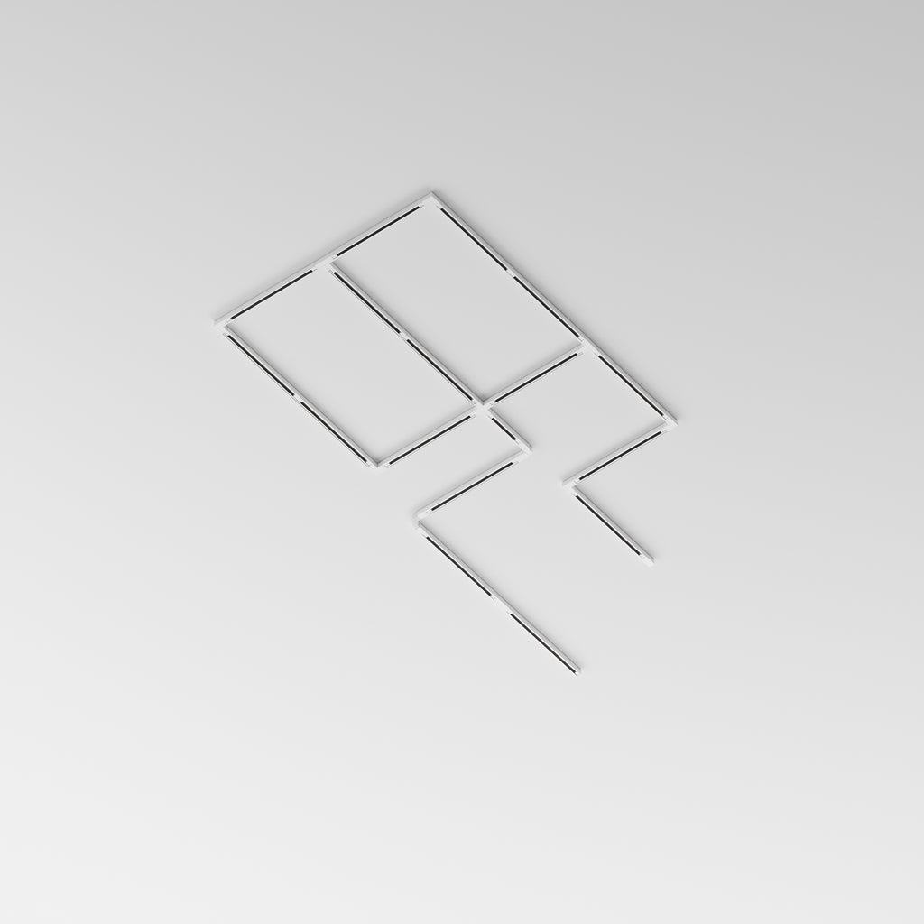 Szynoprzewody natynkowe/podwieszane do oświetlenia szynowego Technical Busbar trunkings Trinity IP20 x TRX005-312W | Biały