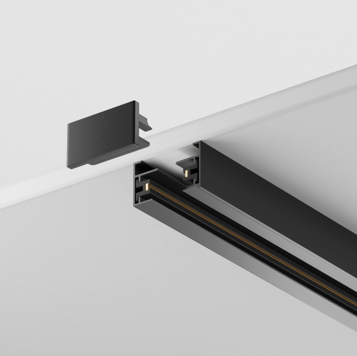 Szynoprzewody natynkowe/podwieszane do oświetlenia szynowego Technical Busbar trunkings Unity IP20 x TRX001-112B | Czarny