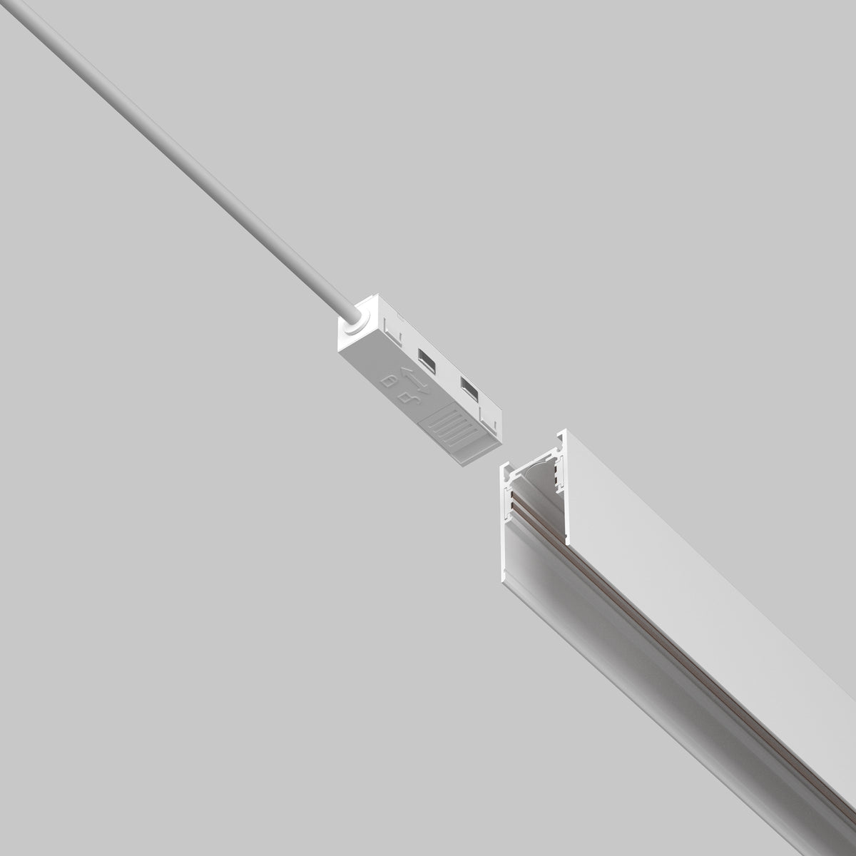 Technical Accessories for tracks Exility IP20 x TRA034B-42W-1 | Biały