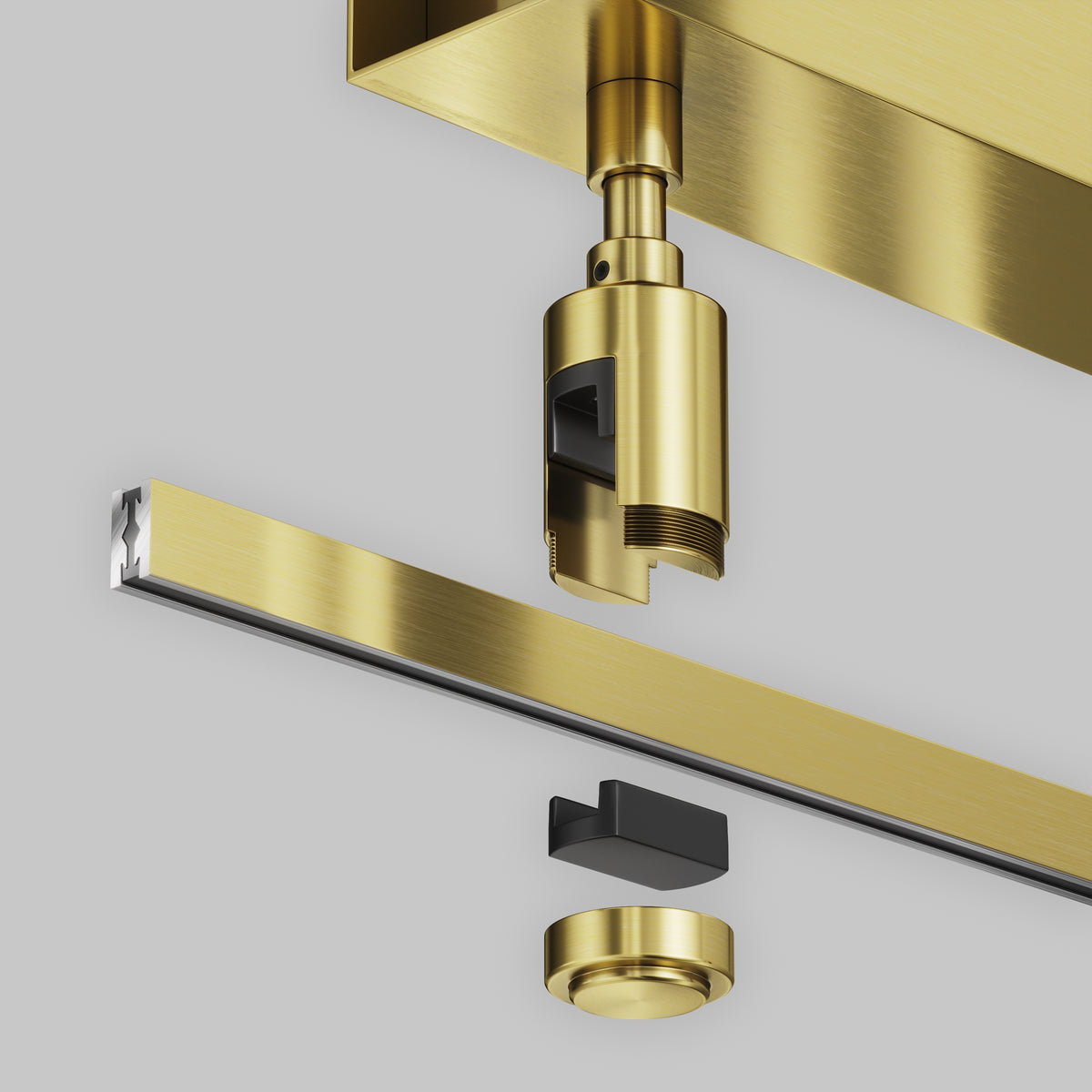 Technical Accessories for tracks Flarity IP20 x TRA156C-BB1-BS | Mosiądz
