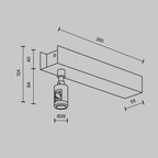 Technical Accessories for tracks Flarity IP20 x TRA156C-BB1-BS | Mosiądz