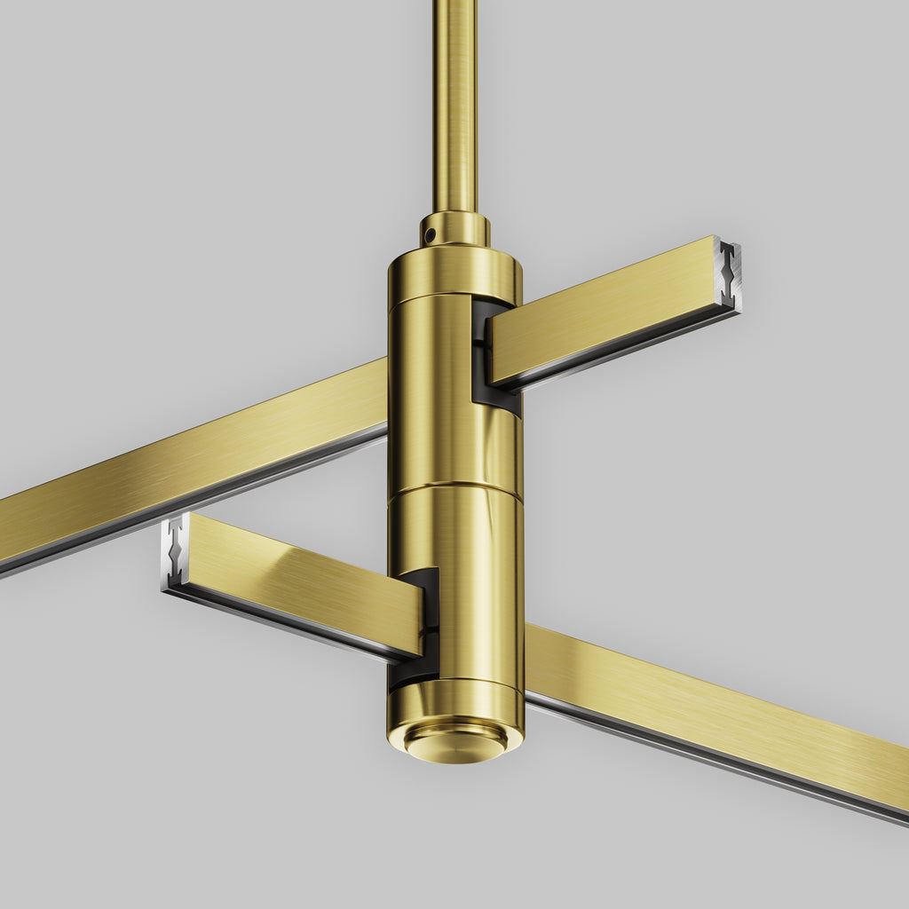 Technical Accessories for tracks Flarity IP20 x TRA156C-D1-BS | Mosiądz