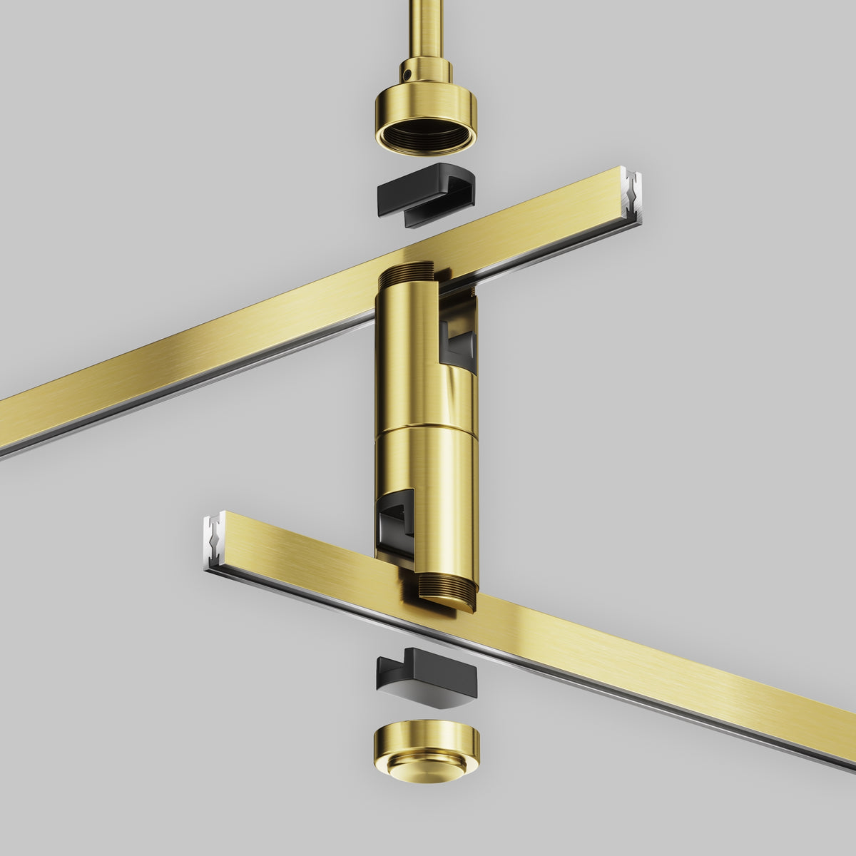 Technical Accessories for tracks Flarity IP20 x TRA156C-D1-BS | Mosiądz