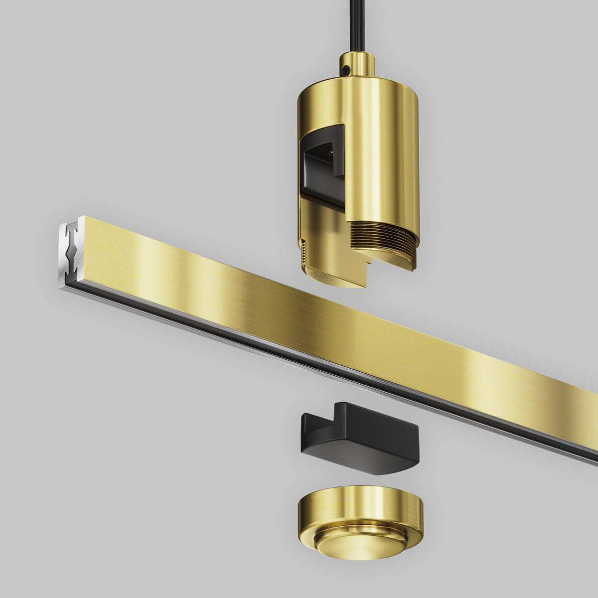 Technical Accessories for tracks Flarity IP20 x TRA157SW-B1-BS | Mosiądz