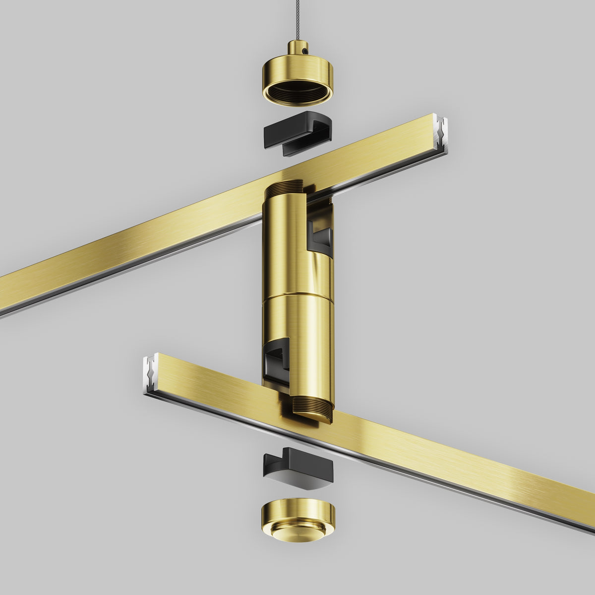 Technical Accessories for tracks Flarity IP20 x TRA157SW-D1-BS | Mosiądz