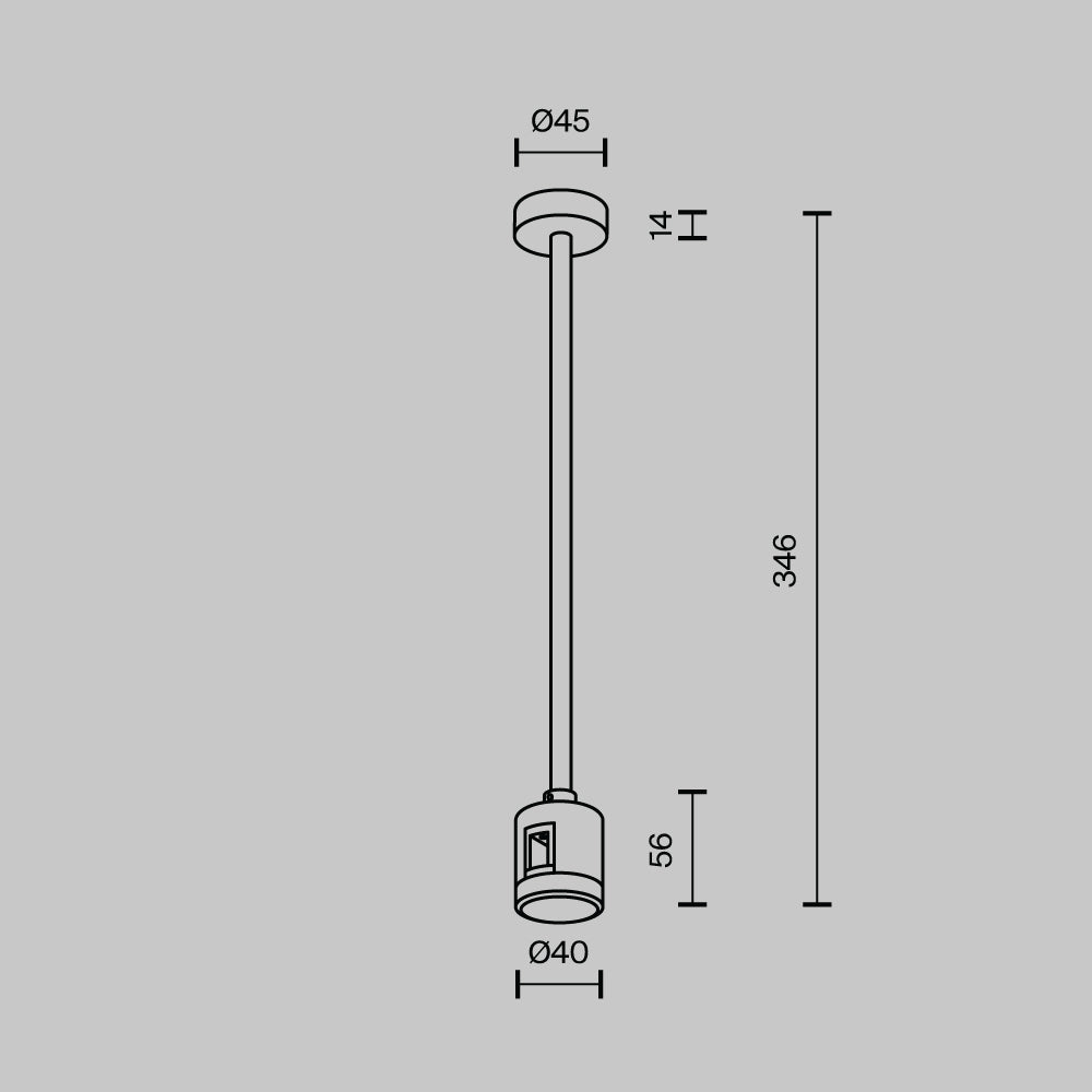 Technical Accessories for tracks Flarity IP20 x TRA158C-IPC1-BS | Mosiądz