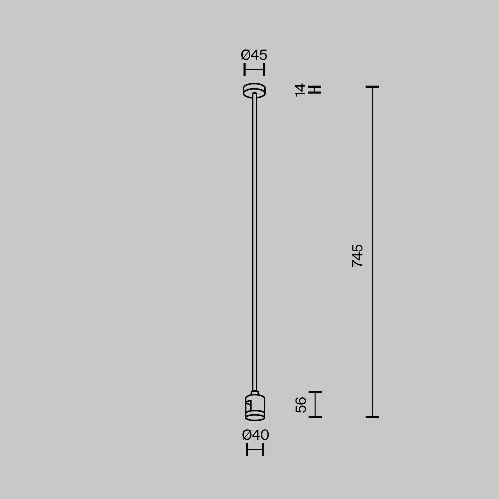 Technical Accessories for tracks Flarity IP20 x TRA159C-IPC1-BS | Mosiądz