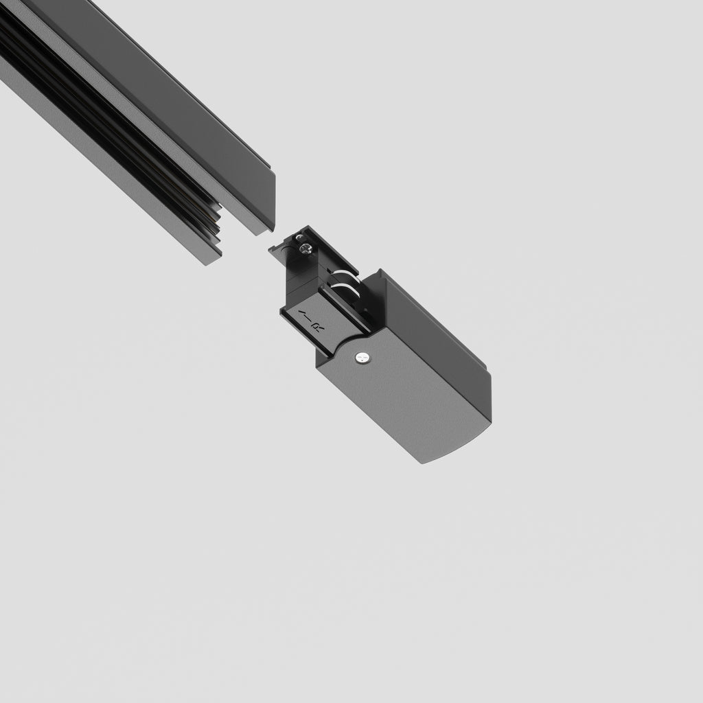 Technical Accessories for tracks Trinity IP20 x TRA005B-31B-R | Czarny