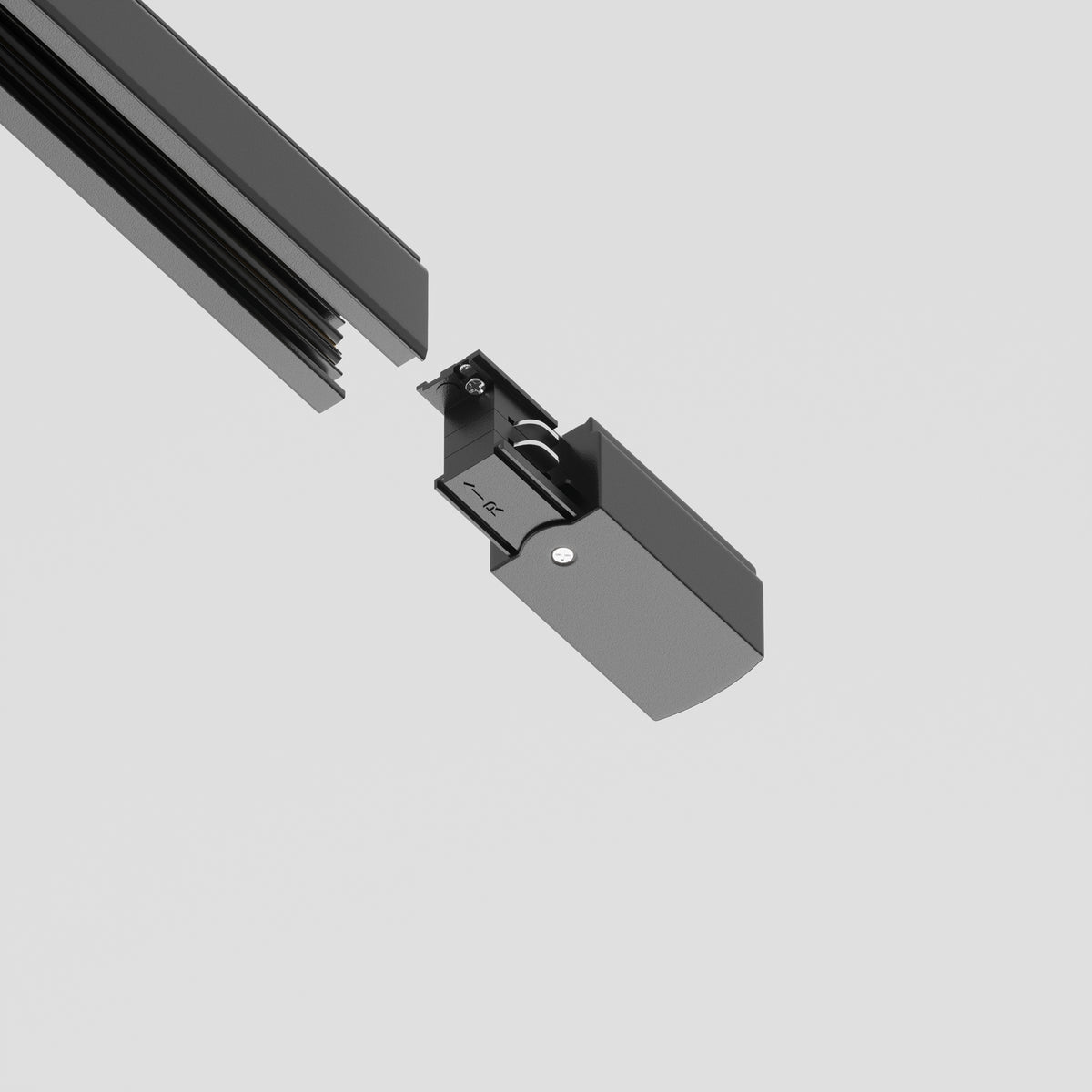 Technical Accessories for tracks Trinity IP20 x TRA005B-31B-R | Czarny