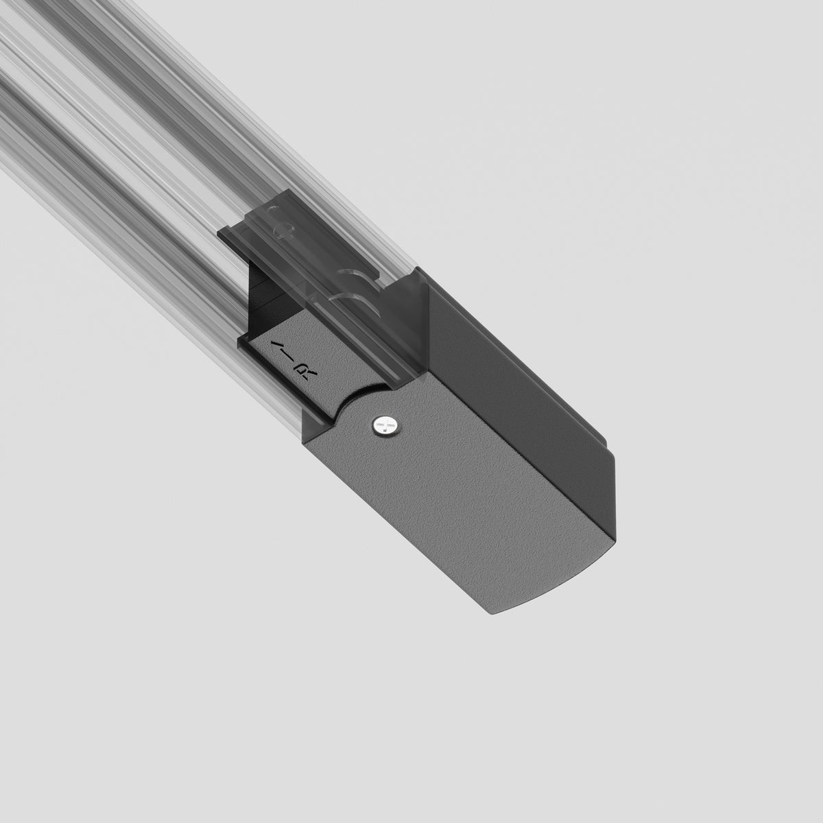 Technical Accessories for tracks Trinity IP20 x TRA005B-31B-R | Czarny