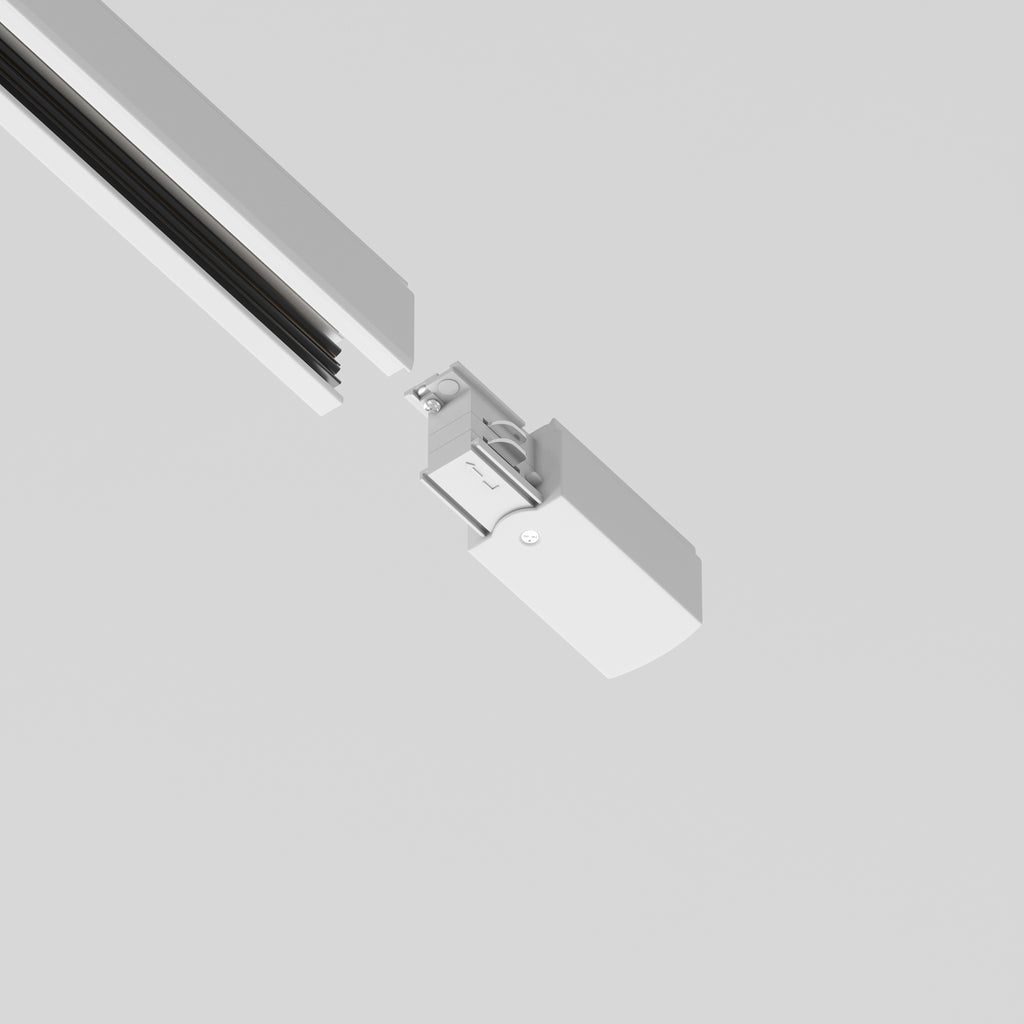 Technical Accessories for tracks Trinity IP20 x TRA005B-31W-L | Biały