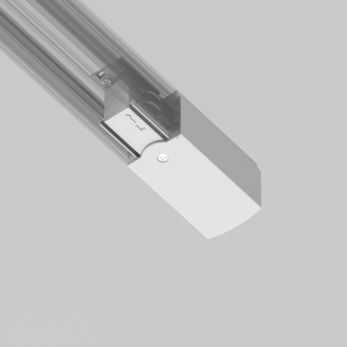 Technical Accessories for tracks Trinity IP20 x TRA005B-31W-L | Biały