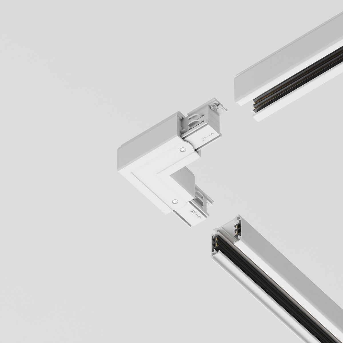Technical Accessories for tracks Trinity IP20 x TRA005CL-31W-L | Biały