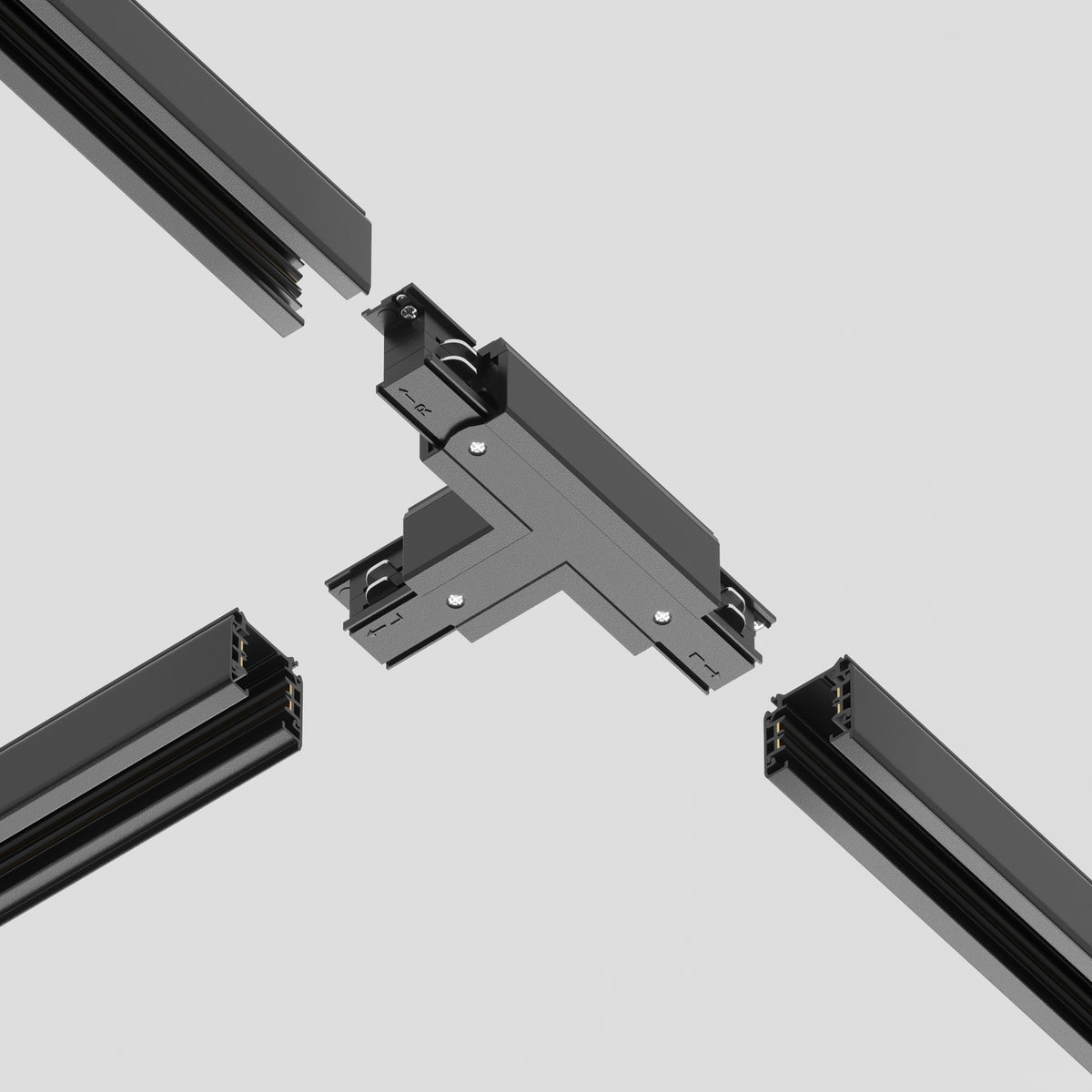 Technical Accessories for tracks Trinity IP20 x TRA005CT-31B-L | Czarny