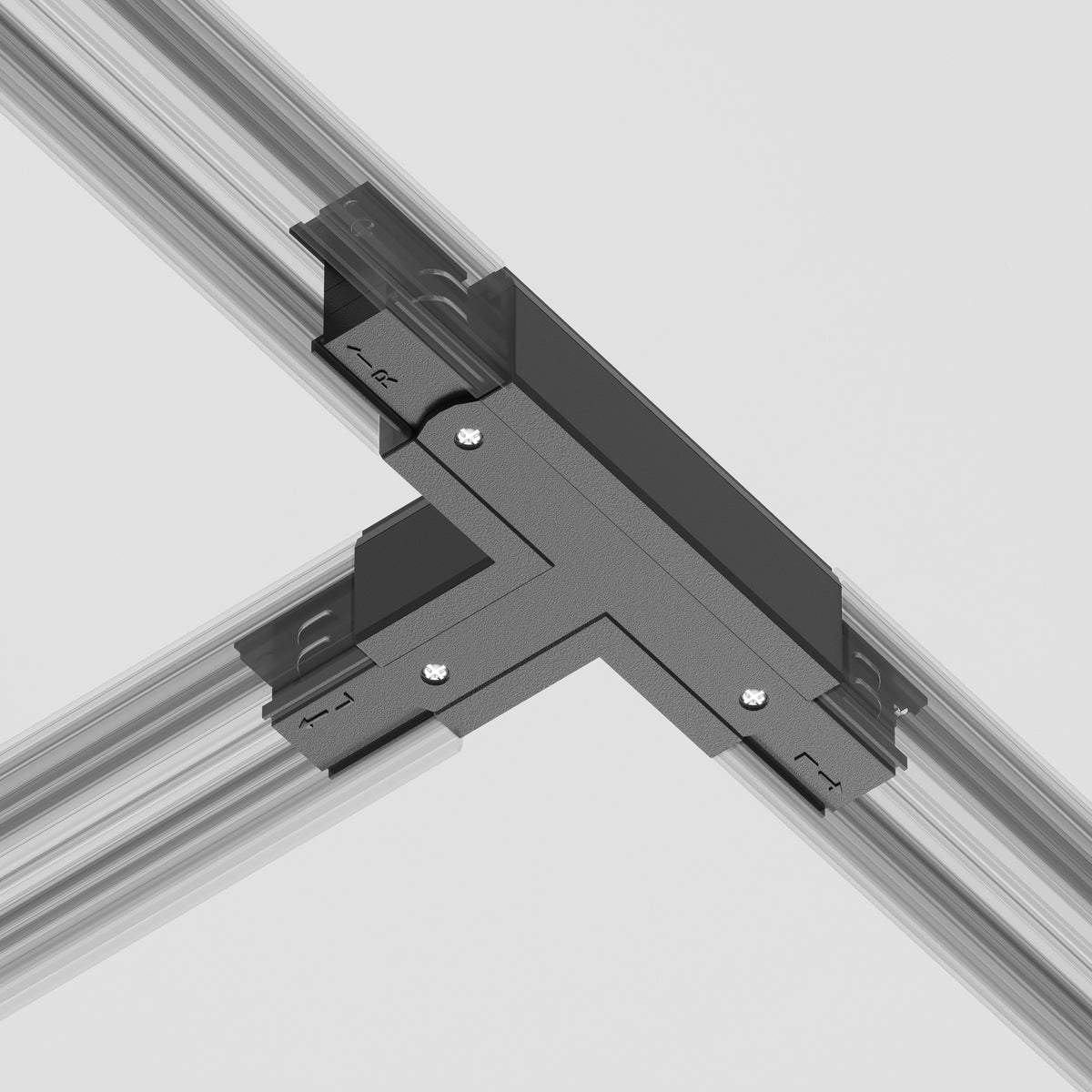 Technical Accessories for tracks Trinity IP20 x TRA005CT-31B-L | Czarny