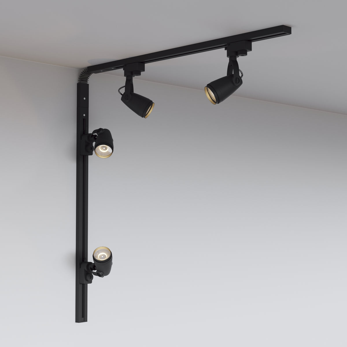 Technical Accessories for tracks Unity IP20 x TRA001CF-11B | Czarny
