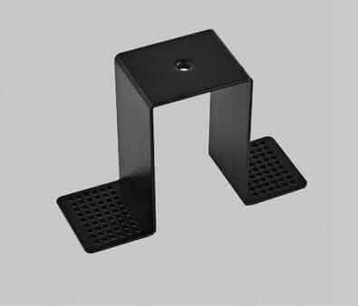 Uchwyt do montażu podtynkowego szyny MAGNETIC, LIGHT PRESTIGE - czarny