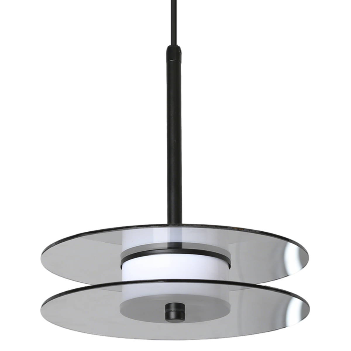 Wisząca lampa Casy dymna LED CCT