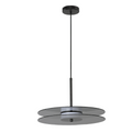 Wisząca lampa duża Casy dymna LED CCT
