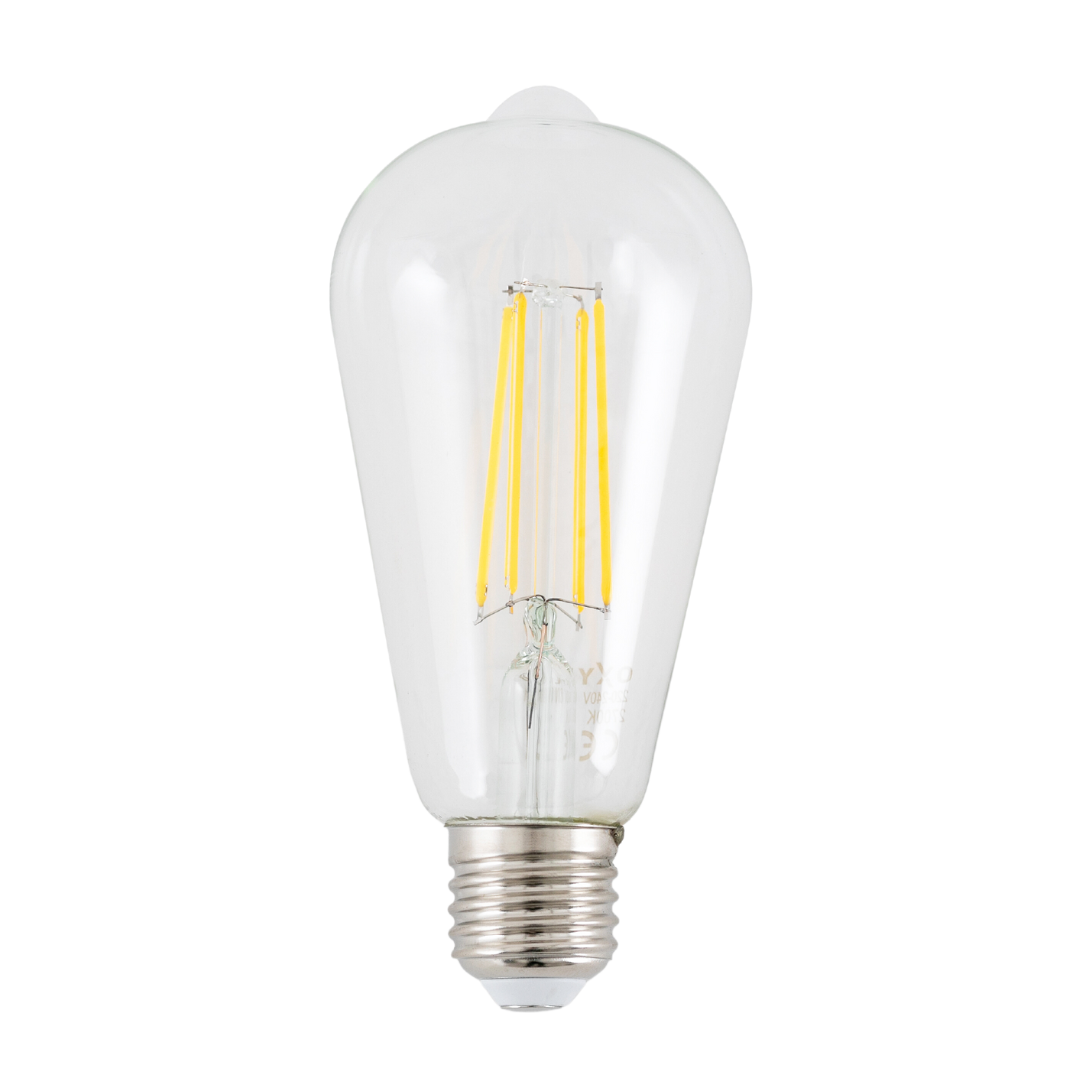 Żarówka FILAMENT LED E27 8W ciepła 2700K ST64 łezka | 458799