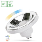 Żarówka LED AR111 / GU10 10W CCT+DIMM funkcja smart | biały