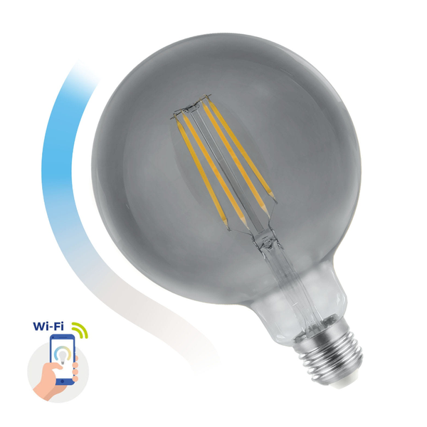 Żarówka LED GLOB 4.9W E27 CCT 4000K-6500K + DIMM SMART