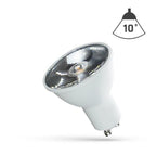 Żarówka LED GU10 10° 230V 6W Z SOCZEWKĄ 3000K