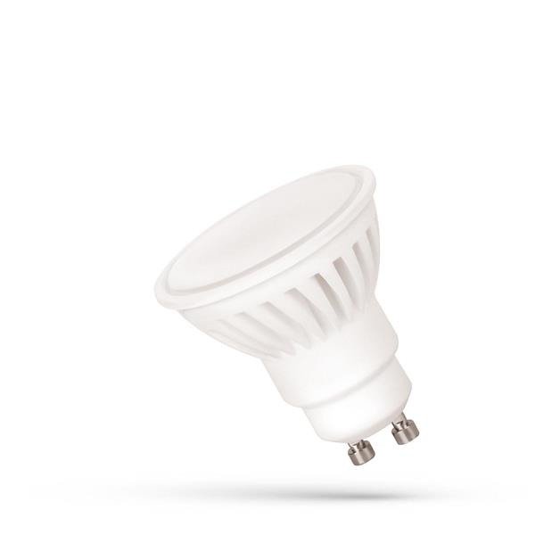 Żarówka LED GU10 230V 10W SMD NW ceramiczna barwa neutralna 4000K