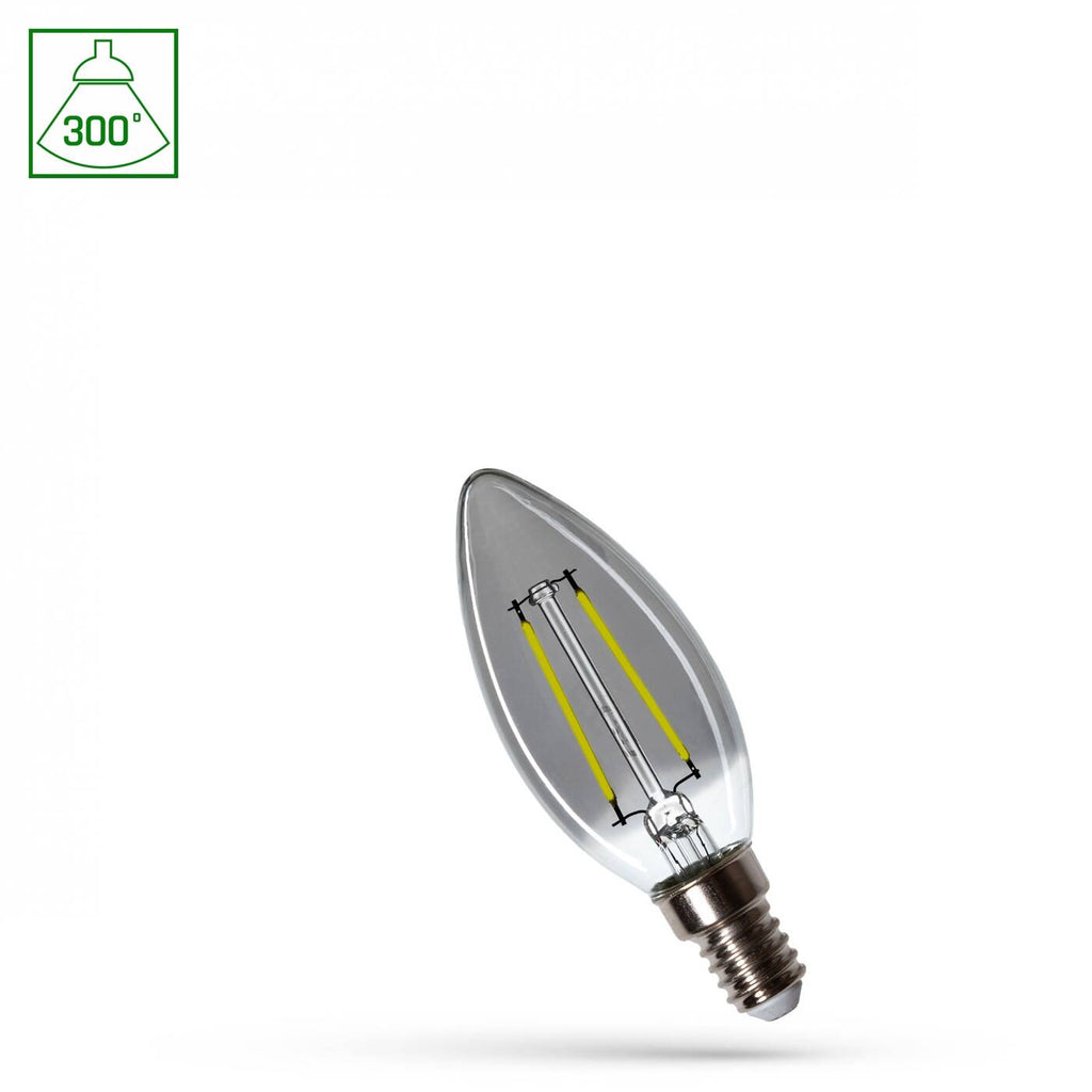 Żarówka LED świecowa dymiona E14 230V 2.5W COG NW MODERNSHINE neutralna 4000K