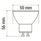 Żarówka PAR16 GU10 8W 36° DIM ściemnialna 4000K  | neutralna | ox459079