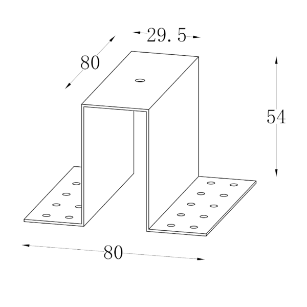 Zestaw do montażu PT szyn LV czarne | 897911 poprzedni 410018