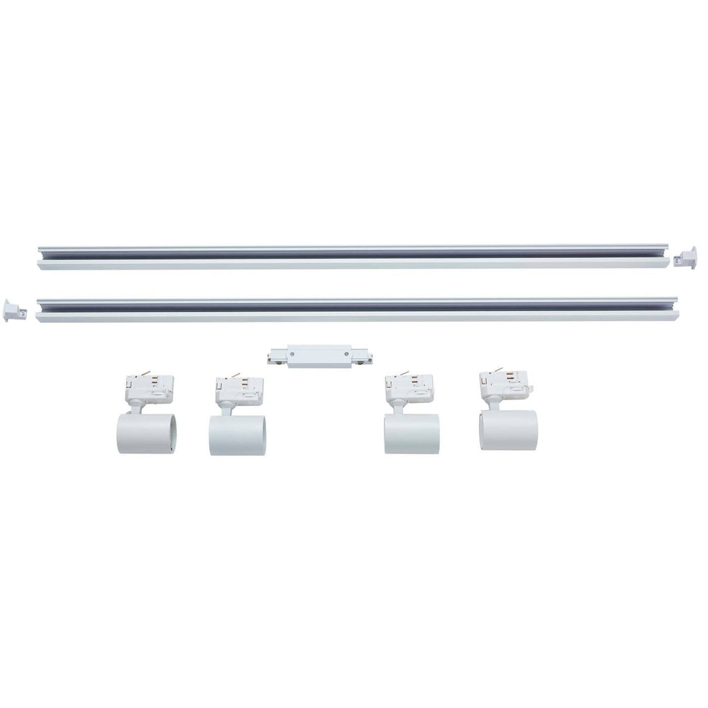 Zestaw szynoprzewodu Snow SET 3F, biały, 4x50W GU10