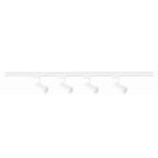 Zestaw szynoprzewodu trójfazowego ICE SET, biały, 4x50W GU10