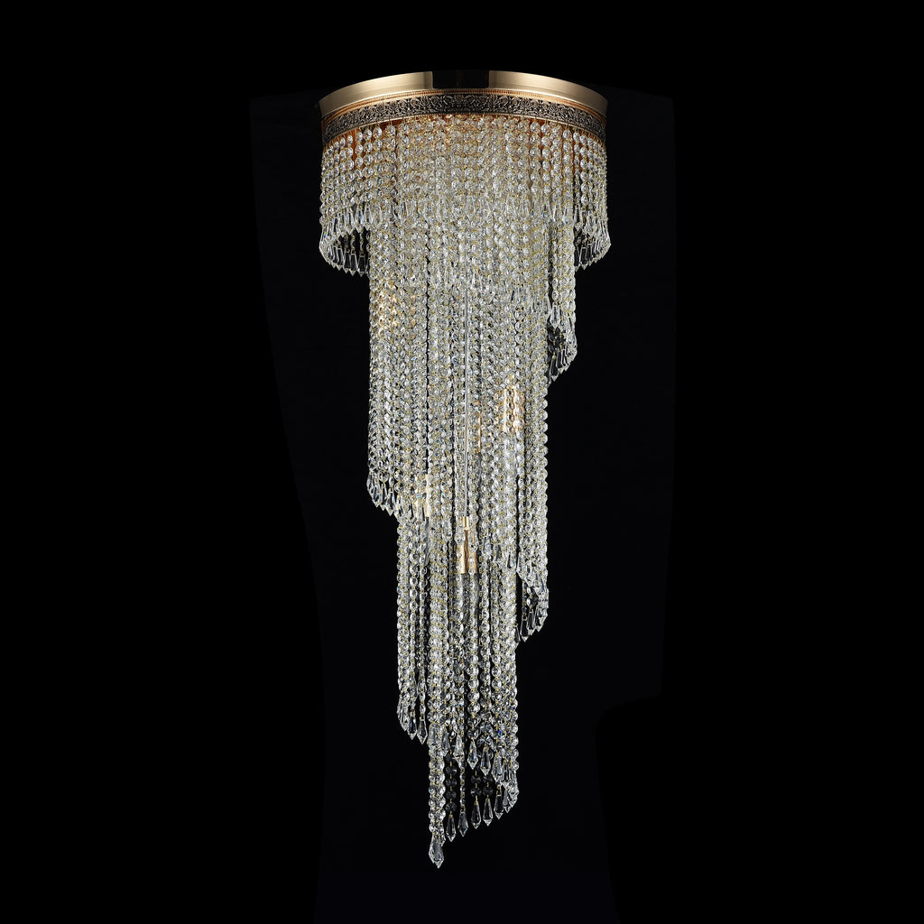 Żyrandol Maytoni Cascade IP20 12xE14 DIA522-CL-12-G | Złoto