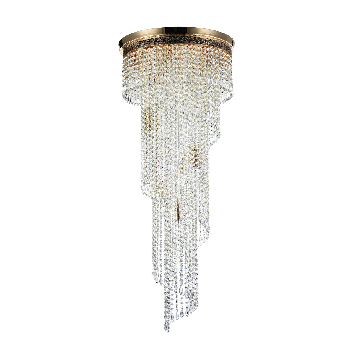 Żyrandol Maytoni Cascade IP20 12xE14 DIA522-CL-12-G | Złoto