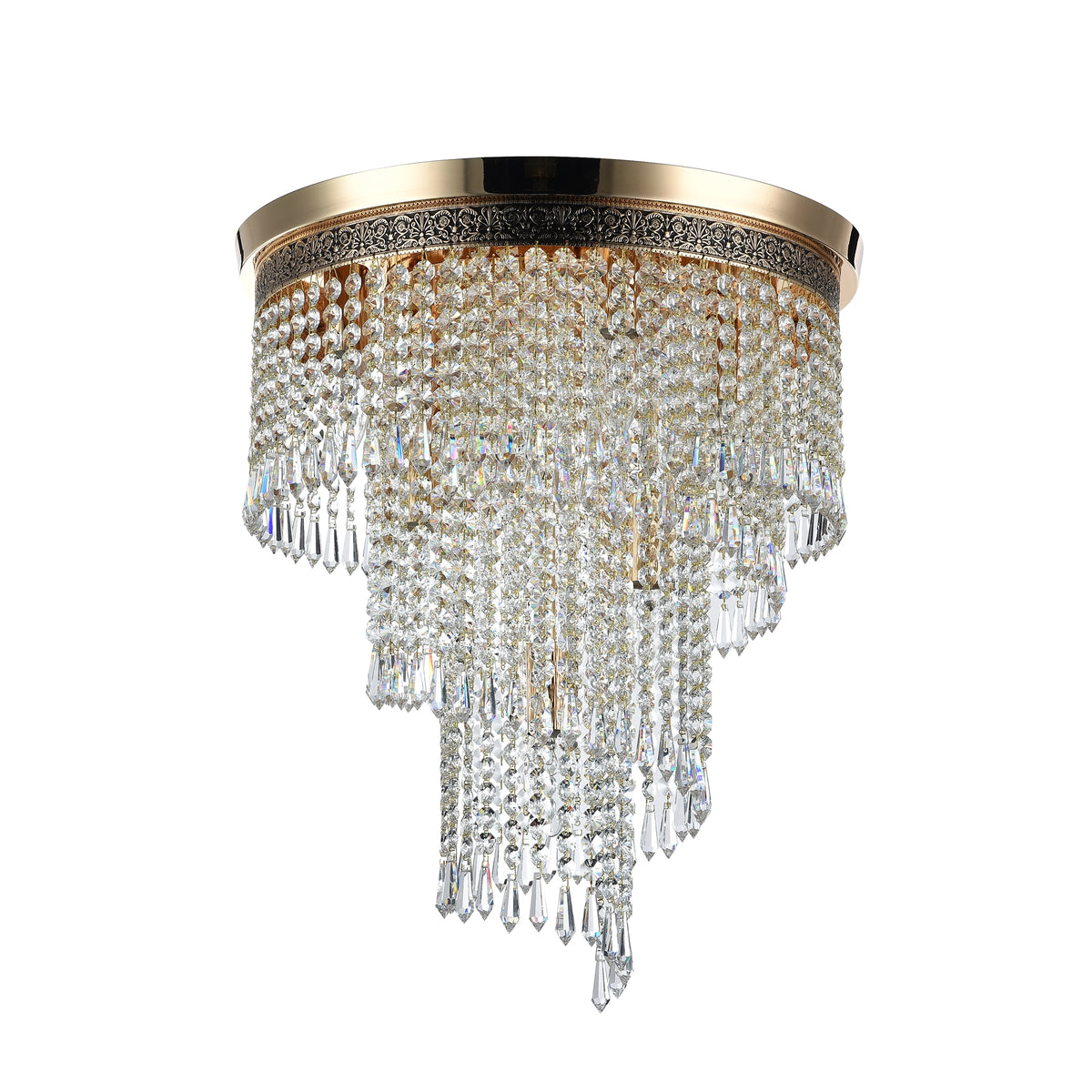 Żyrandol Maytoni Cascade IP20 7xE14 DIA522-CL-07-G | Złoto