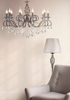 Żyrandol Maytoni Grace IP20 10xE14 RC247-PL-10-R | Brązowy