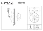 Żyrandol Maytoni Ottilia IP20 12xE14 DIA700-CL-12-G | Złoto